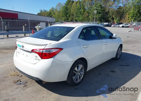 2014 Toyota Corolla Le Eco Plus from USA, damaged, VIN 5YFBPRHE3EP004405